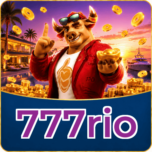 Logo 777rio Telegram Canal Oficial